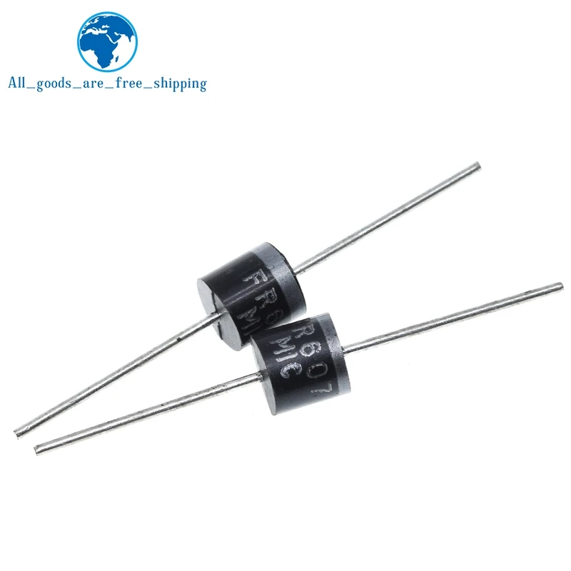 TZT 10/30PCS FR607 6A 1000V