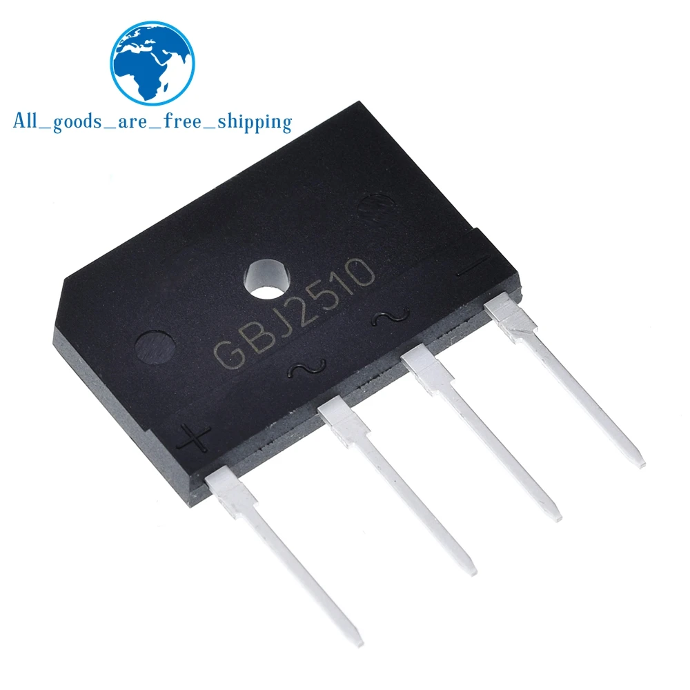 TZT 5/10pcs 25A 1000V gbj2510