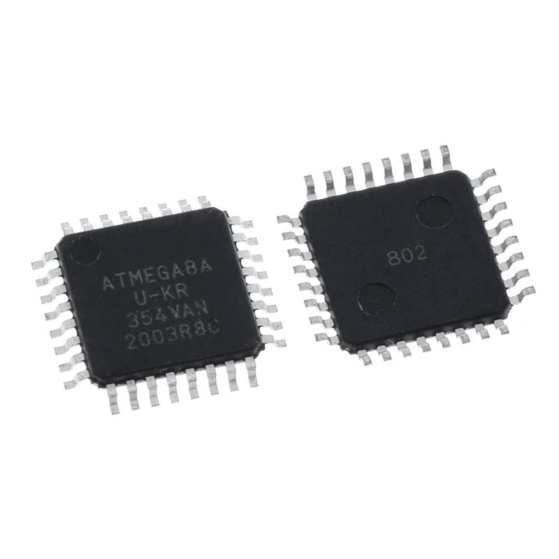 TZT 1/5PCS New ATMEGA8 ATMEGA8A-AU Instead of (ATMEGA8L-8AU and ATMEGA8-16AU For Arduino AVR )