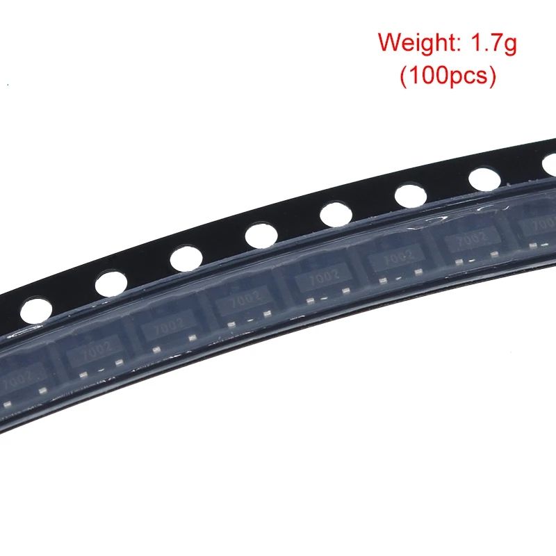TZT 100/300PCS 2N7002 2N7002LT1G 60V 300MA