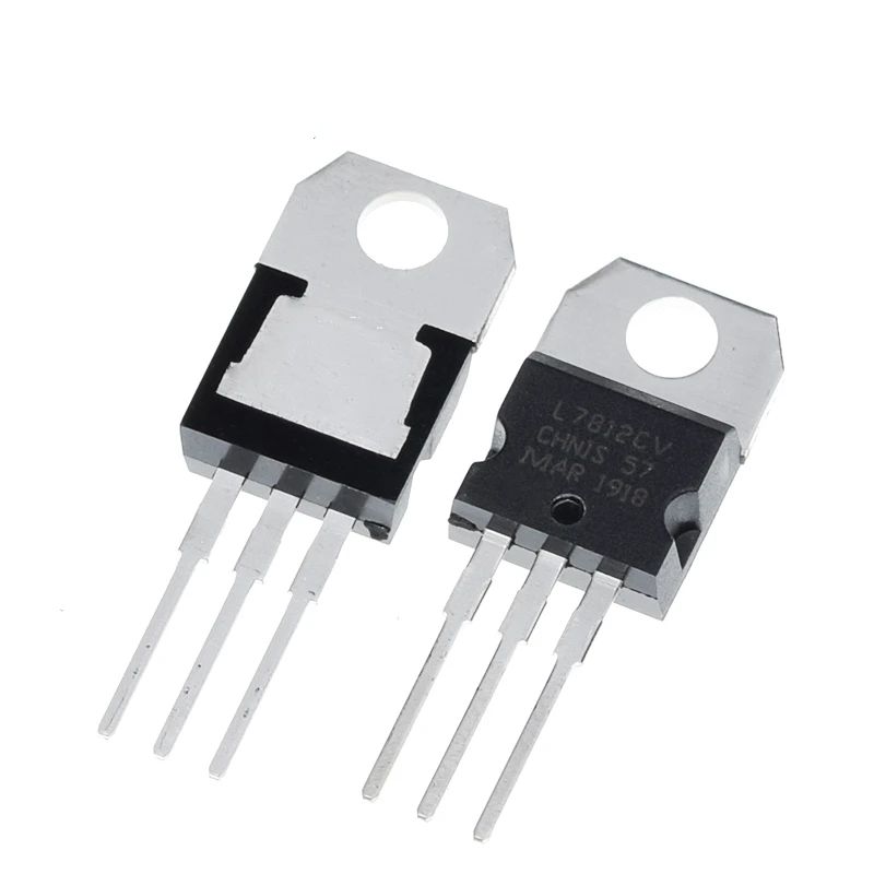 TZT 10/30pcs L7812CV L7812 KA7812 MC7812 Voltage Regulator 12V 1.5A