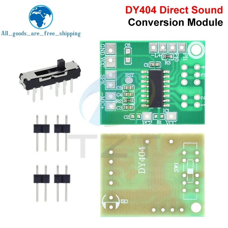 1/3PCS 3V-4.5V DIY Voice Changer Module – Robot, Kid, Male/Female Real-Time Voice Effects Circuit for Audio Modulation Projects