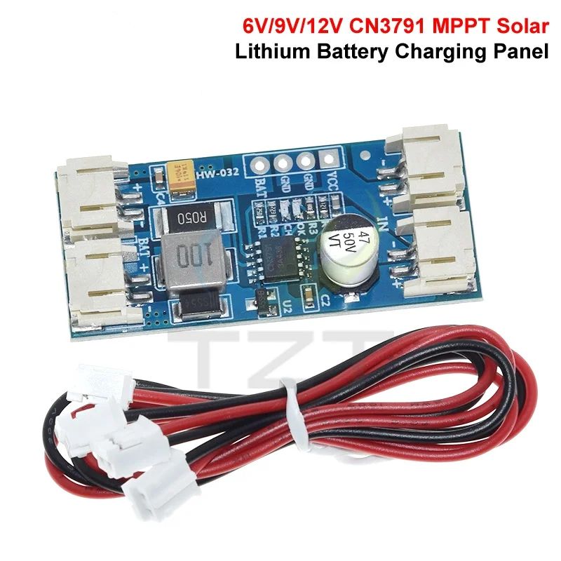 1/3PCS 1 Cell Lithium Battery Charging 3.7V 4.2V CN3791 MPPT Solar Panel Regulator Controller Module 5V 6V 9V 12V