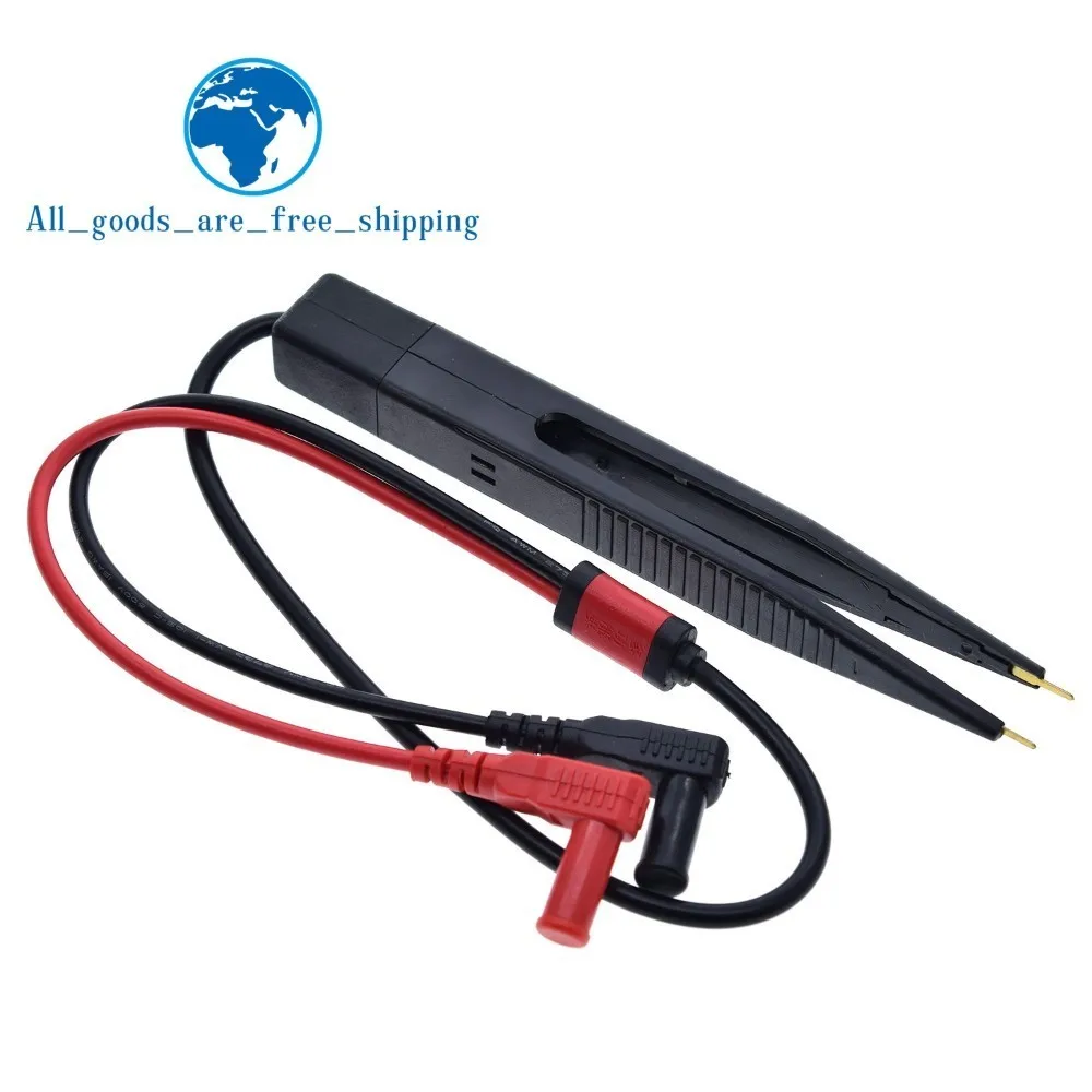 TZT 1/3PCS Multi-purpose test pen test clip capacitance table pen patch test clip IC capacitance inductance table pen