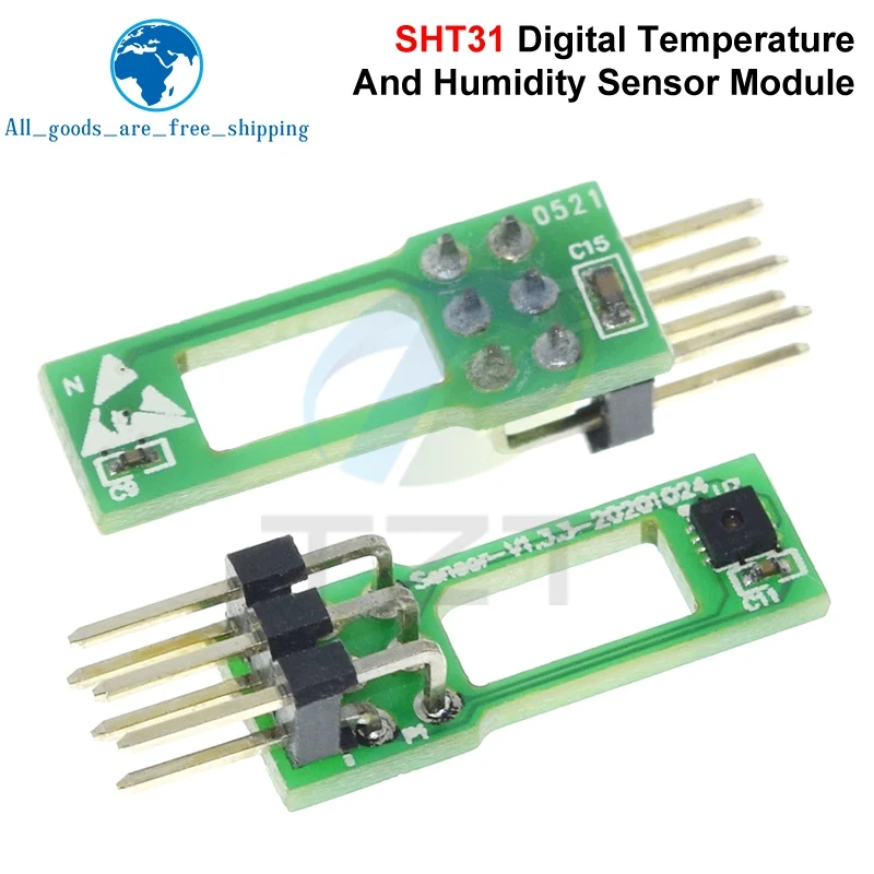 1/3PCS SHT31-DIS Digital Temperature And Humidity Sensor SHT31 Module I2C Communication High Precision