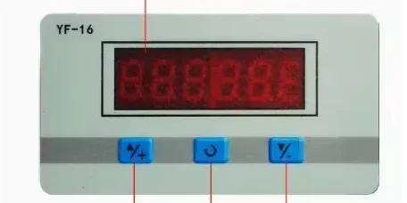 YF-16 electronic digital display counter module magnet induction punch counter infrared sensor industry
