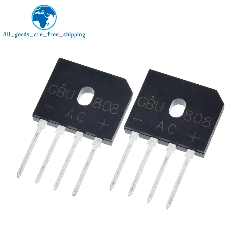 TZT 5/10Pcs GBU808 800V 8A