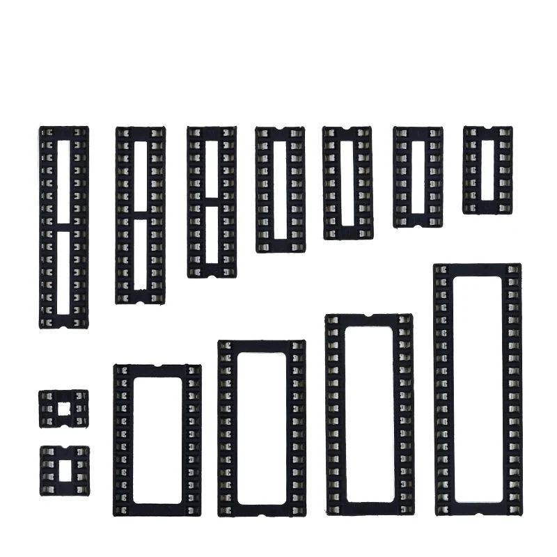 TZT 10pcs IC seat 6P/8P/14P/16P/18P/20P/24P/28P/32P/40P IC Sockets Adaptor
