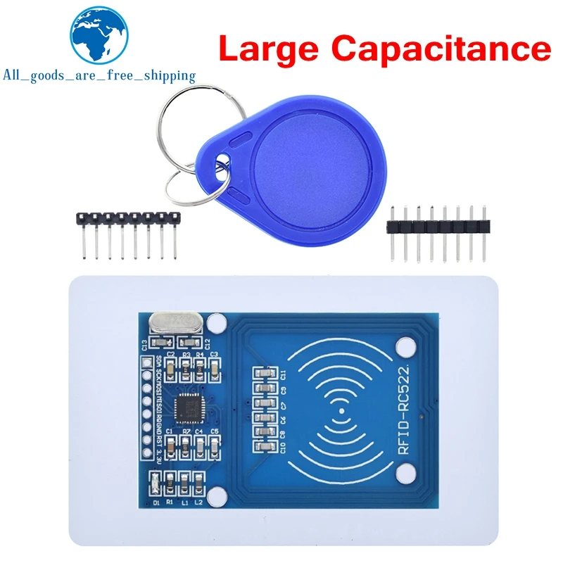 1/3PCS RFID Module RC522 Kits 13.56 Mhz 6cm With Tags SPI Write & Read for Arduino