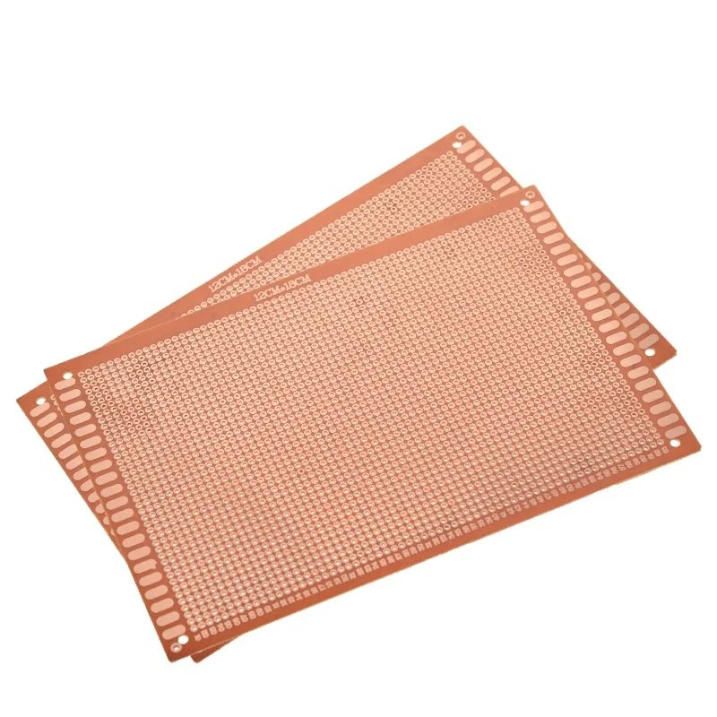 TZT 12x18 cm 12*18cm Single Side Prototype 2.54mm Board Breadboard Universal Experimental Bakelite Copper Plate Circuirt Board