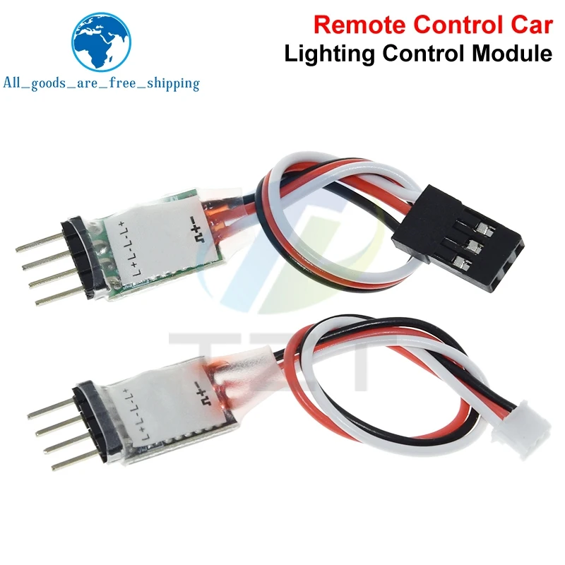 1/3PCS RC Light Controller LED Switch Panel System Turn on/Off 3CH for RC Car Vehicle RC Mini Car Fixed Wing Aircraft Parts