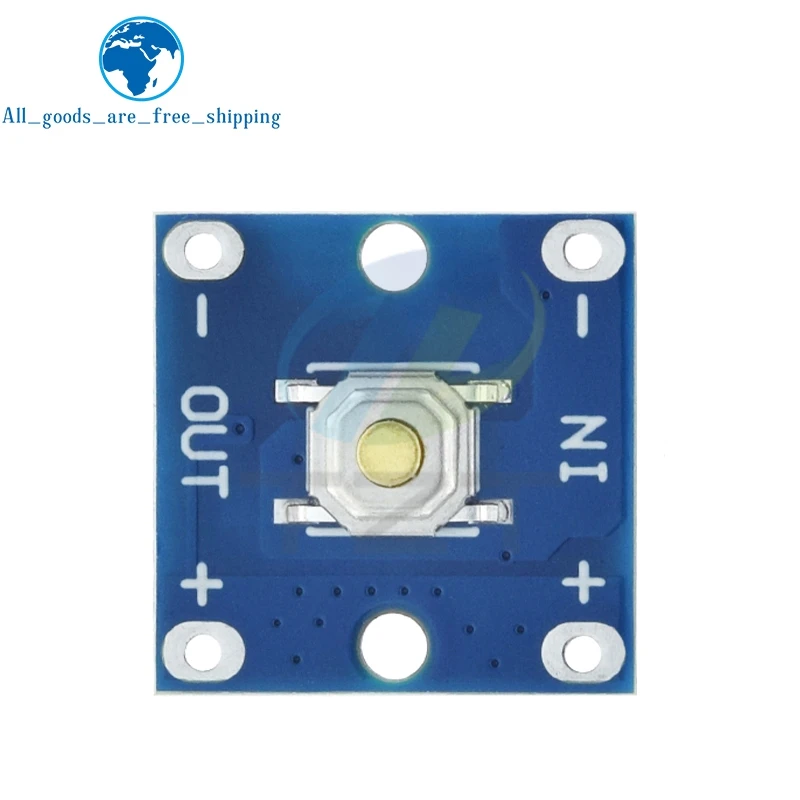 1/3PCS TZT Light Touch Electronic Switch Module Bistable Push Button Single Button Switch Board Push Button Self-locking PWM