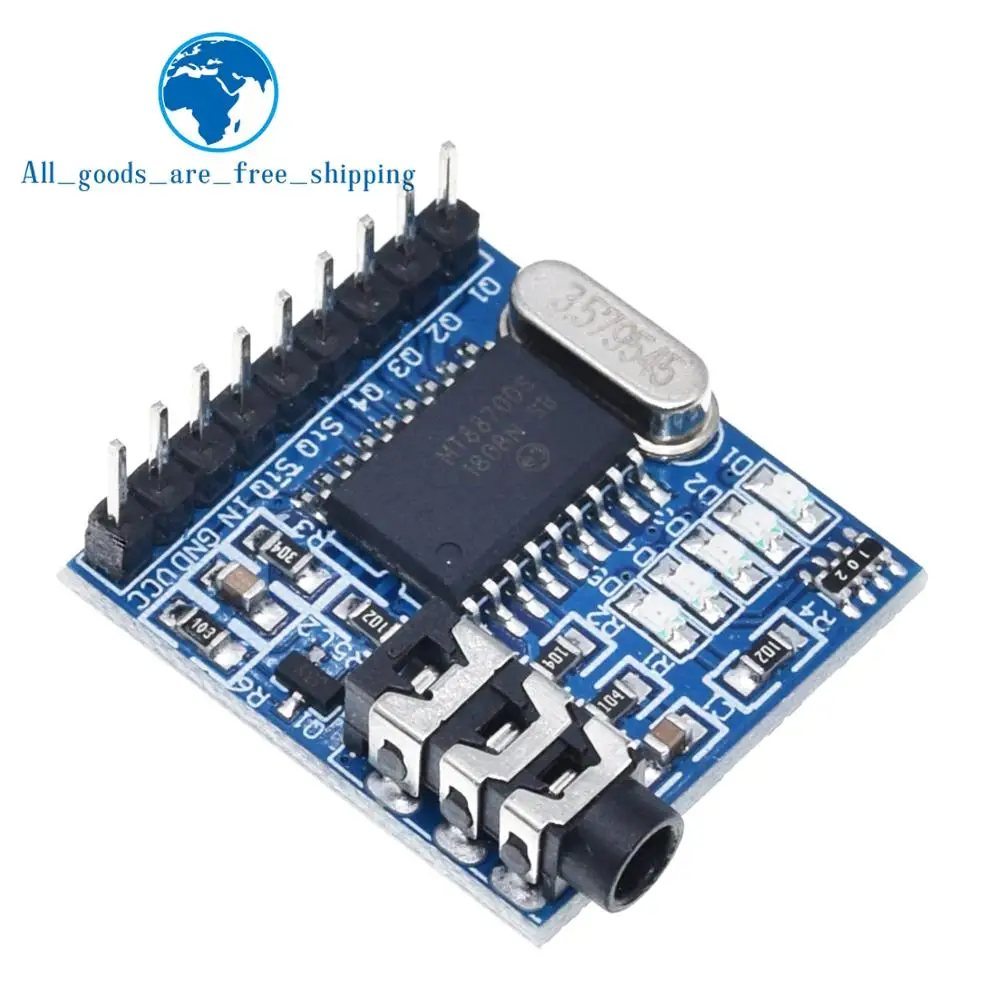TZT 1/3PCS MT8870 DTMF Voice decoding module phone module