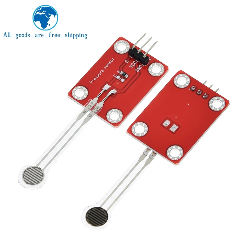 TZT 1/3PCS High Precision Resistive Thin Film Pressure Sensors Module For Arduino / Raspberry pie Microbit
