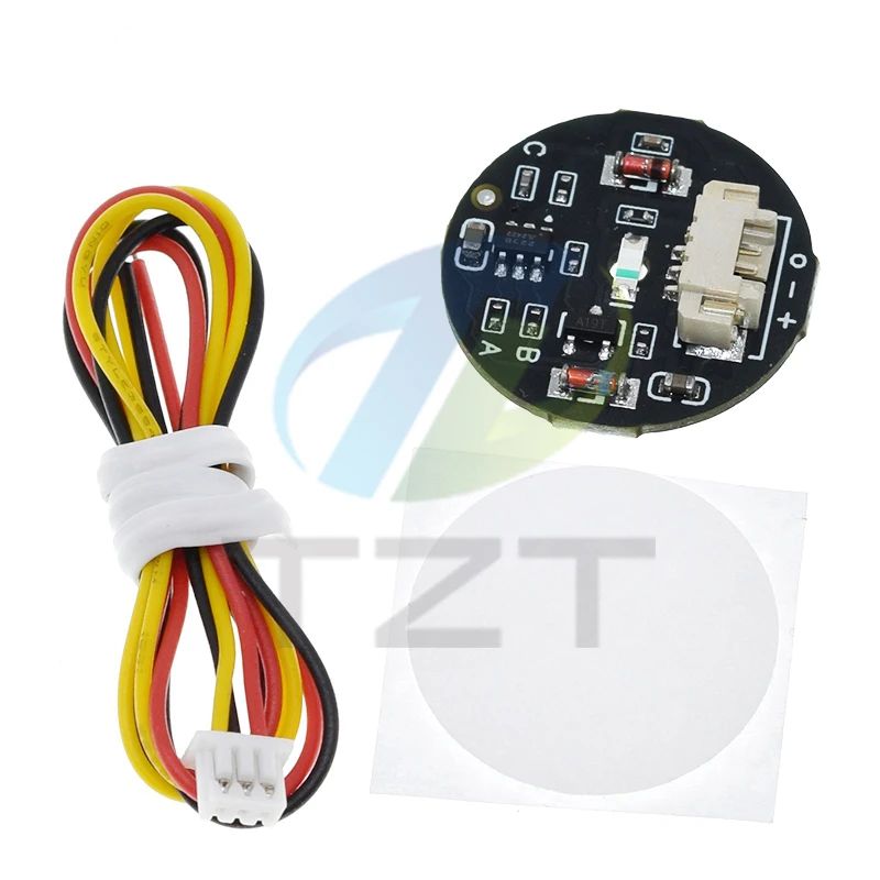 Touch Key Switch Module TZT Touching Button Self-Locking/No-Locking Capacitive Switches Self Setting Sensitive DC12V 5V 3A LED
