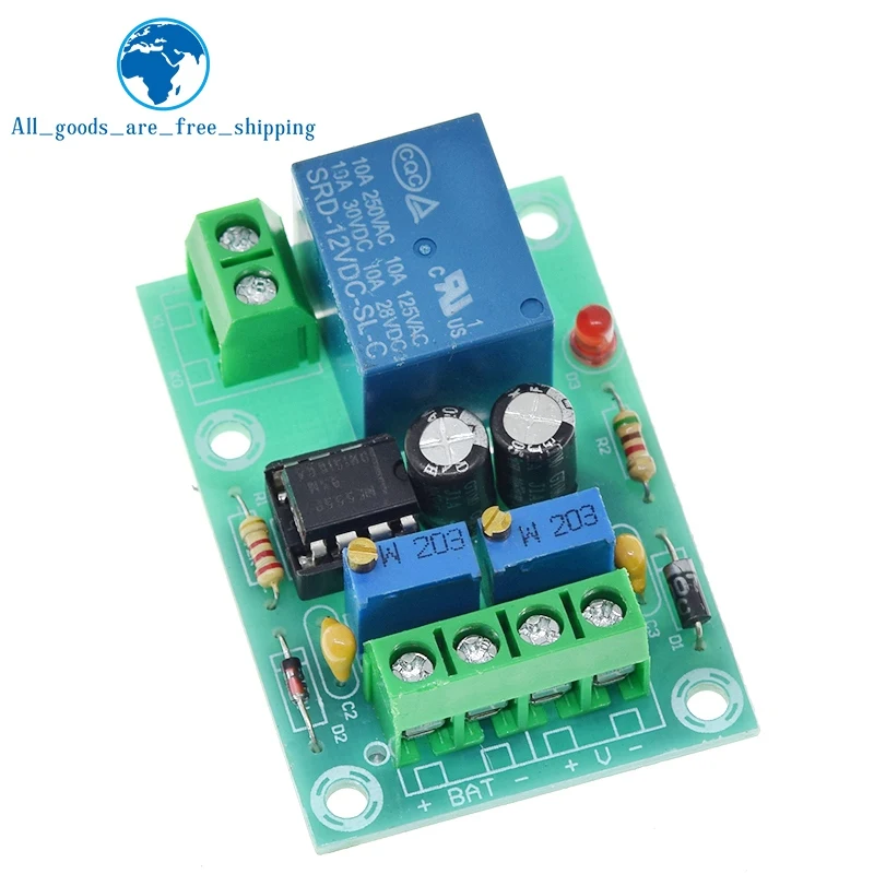 1/3PCS XH-M601 Battery Charging Control Board 12V Intelligent Charger Power Control Panel Automatic Charging Power