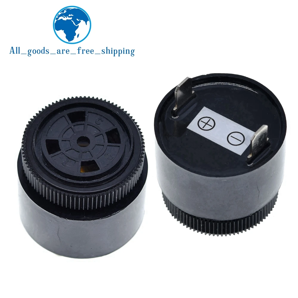 TZT 1/3PCS DC3-20V QSI-3610 80dB Piezoelectricity Active Buzzer 12V 24V Alarm buzzer 36X32mm Waterproofing