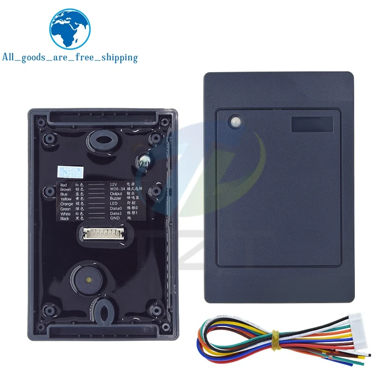 TZT 1/3PCS Dual Frequency RFID Reader Wireless Module 5cm Reader Mode 13.56MHz 125KHz ISO14443A EM4100 For Arduino