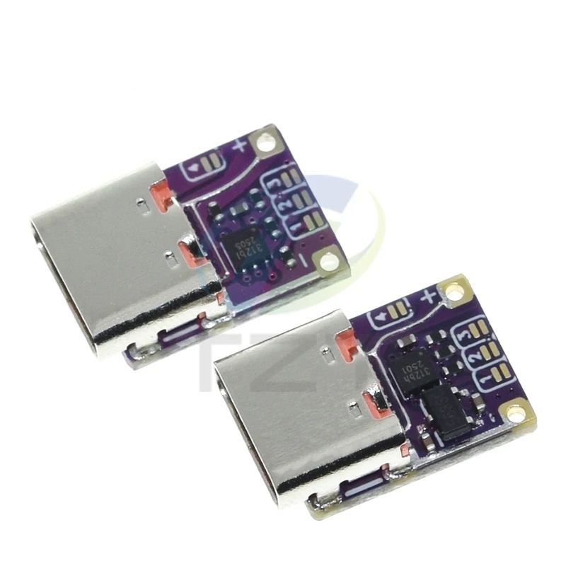 PD3.0 PD3.1 QC3.0 Deceiver Fast Charging Module 1/2/5PCS DC 5/9/12/15/20/28/36/48V Voltage Trigger PD to DC Type C Interface