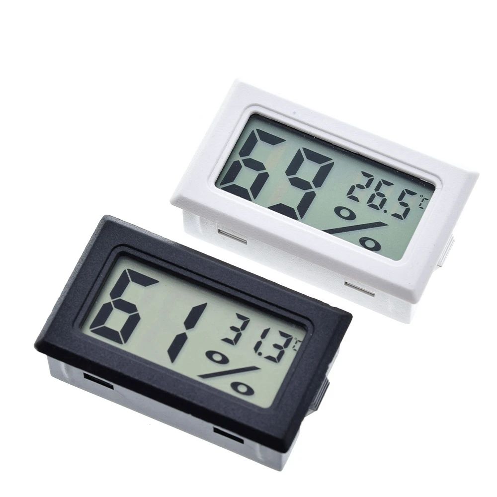 Miniature Digital LCD Display Indoor Convenient Temperature Sensor Hygrometer Thermometer Hygrometer