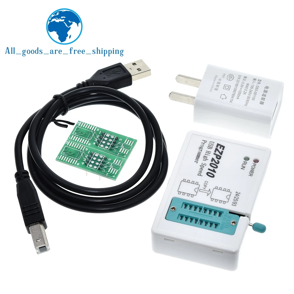 TZT Hot EZP2010 High-speed USB SPI Programmer Support24 25 93 EEPROM 25 Flash BIOS Chip