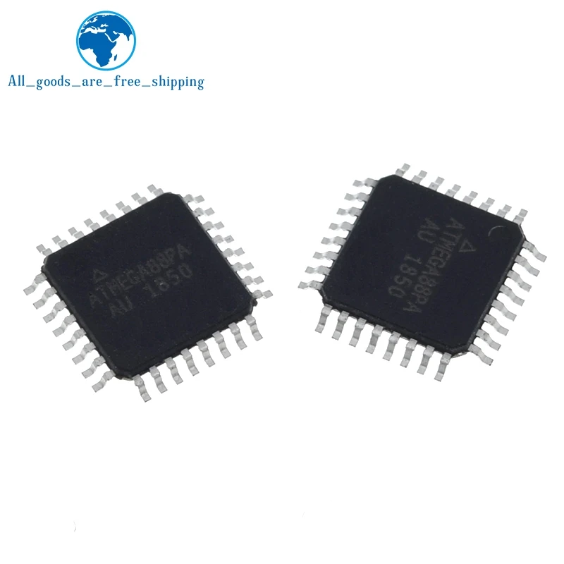 TZT 1/5pcs ATMEGA88PA-AU ATMEGA88PA ATMEGA88 For Arduino AVR