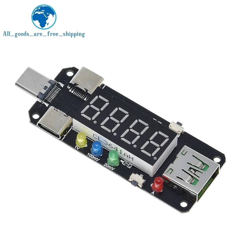 USB Charging Trigger Charger Current And Voltage Detection Module 5V/9V/12V/15V/20V/PPS PD2.0 PD3.0 Type-C USB Decoy Device