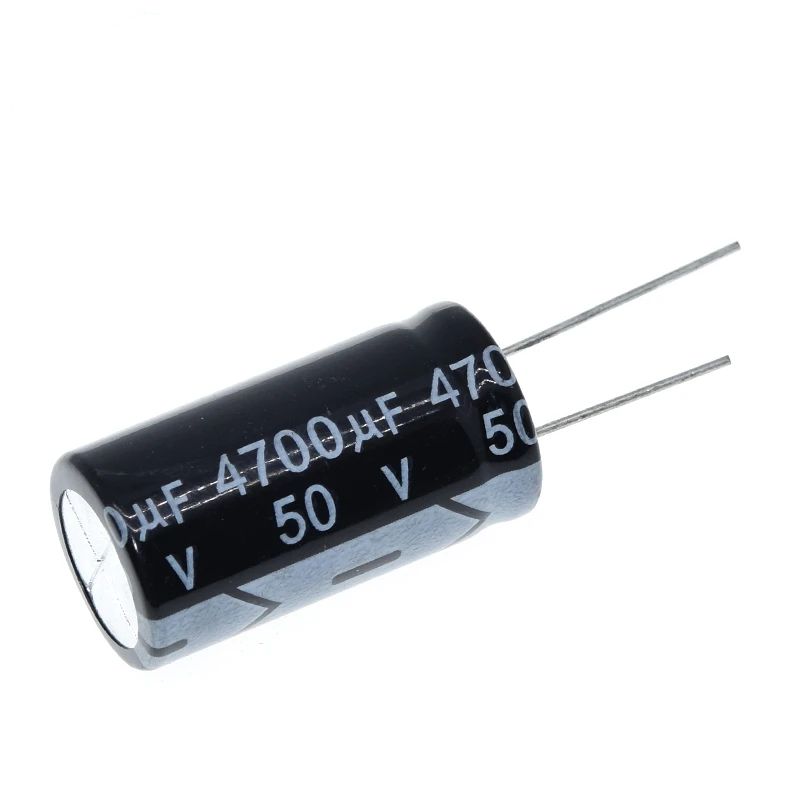 2/5PCS 50v4700uf 4700uf50v 18*35 50v 4700uf 18x35 Electro Electrolytic capacitor