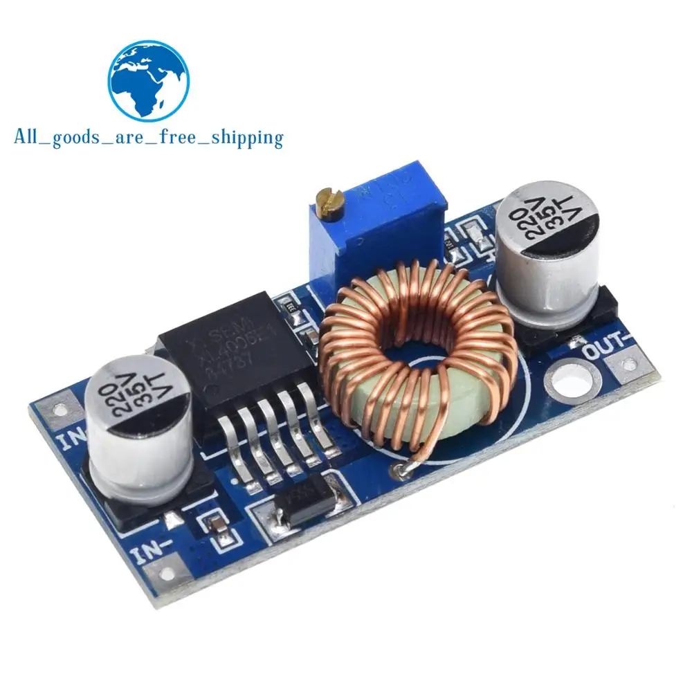 1/3PCS XL4005 DSN5000 Beyond LM2596 DC-DC adjustable step-down 5A power Supply module,5A Large current Large power