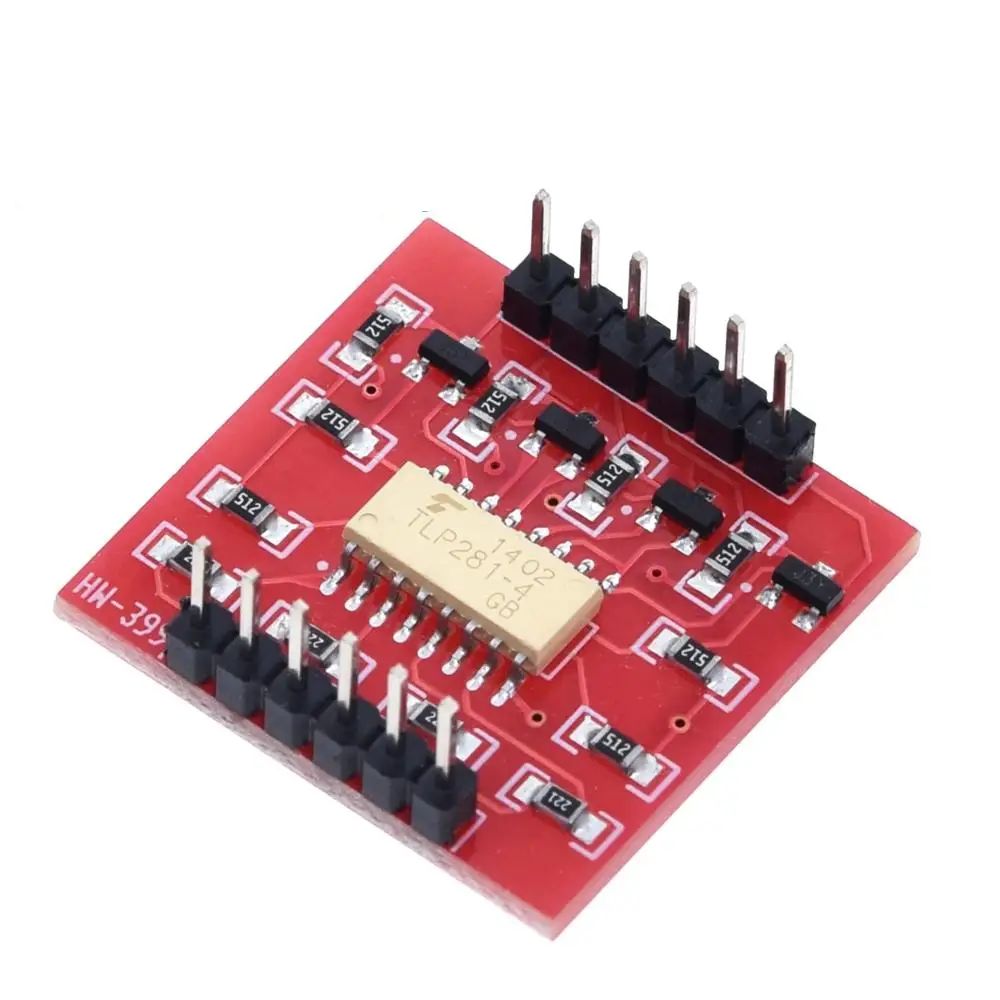 1/3PCS TLP281 4 CH 4-Channel Opto-isolator IC Module For Arduino Expansion Board High And Low Level Optocoupler Isolation
