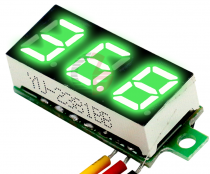 Mini Módulo Voltímetro Digital 0.28 2.5 A 40v Verde Iot