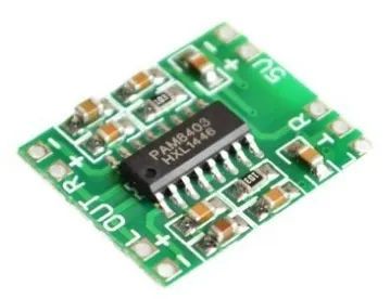10x Mini Amplificador Digital 2x3w De 2,5v A 5v Pam8403