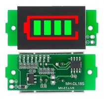 Módulo Indicador Nível De Carga Bateria 1s A 8s Verde