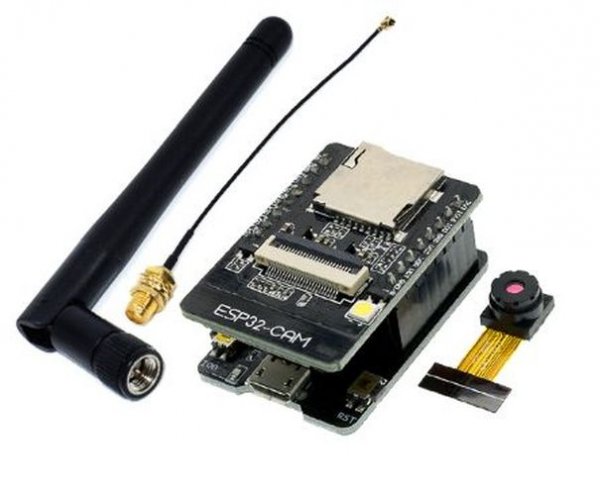 Kit C/03 Módulos Esp32-cam-mb Com Câmera Ov2640 E Antena