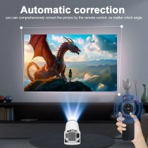 Projetor Hy300 Magcubic Original 4k, 200 Ansi, Bluetooth