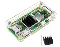 Case + Dissipador Raspberry Pi Zero 1.3/2/w/wh Acrílico