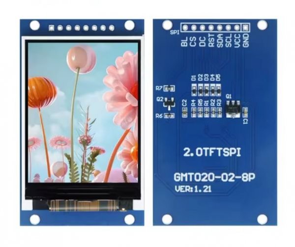 2x Un. Display 2.0 Polegadas 240x320 Spi Lcd St7789 - 2 Unid