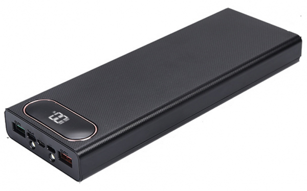 Powerbank Para 10 Baterias De Lítio 18650 - 50000mah