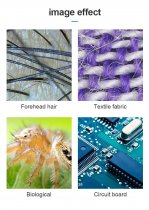 Microscópio Digital P/celular Wifi Sem Fio C/leds 1000x