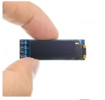 Display Oled 0.91 128x32 I2c Iic Azul Arduino Esp32 Stm32